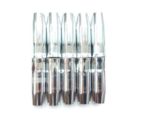 Mb15 mig welding of conical nozzle 10pcs shield cup 15ak co2 for sale