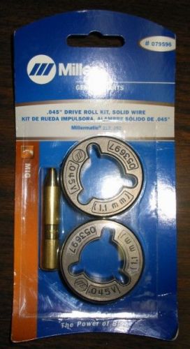 Miller Genuine .045&#034; Drive Roll Kit, Solid Wire for Millermatic 212, 252  079596