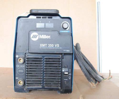 Miller xmt350 vs mig/tig/stick welder portable multi process inverter 1/3 phase for sale