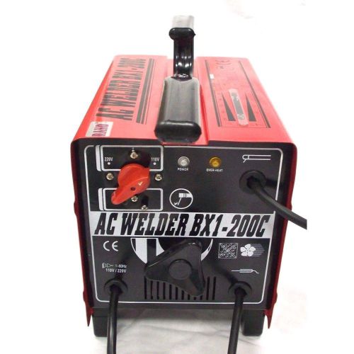 New arc rod stick welder machine 200 amp 110v/220v worldwide dual voltage for sale