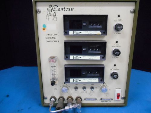 Liburdi Dimetrics Centaur Modular Three Level Controller Welder Welding Unit