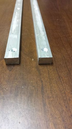 HARD TO FIND 5/8&#034; SET of Aluminum Miter Bars - Woodworking Jigs