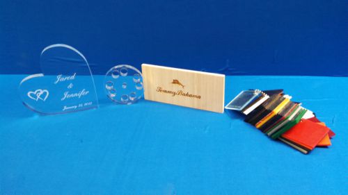 CUSTOM LASER CUTTING &amp; ENGRAVING ACRYLIC, WOOD, ETC, ASK FOR QUOTE