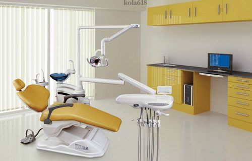 Computer controlled dental unit chair fda ce approved c3 soft leather for sale