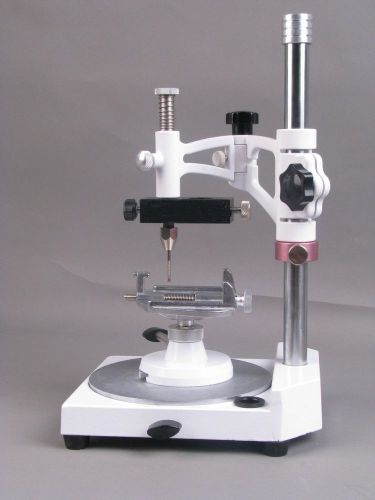 New Dental Lab Ajustable Parallel Surveyor w/ Tools Spindles Handpiece Holder US