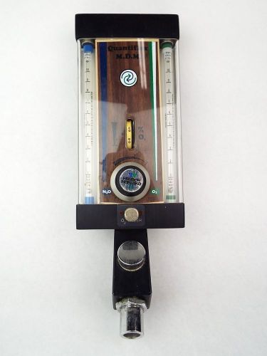 Fraser Harlake Quantiflex D/MDM Dental Nitrous Oxide N2O Monitor Flowmeter
