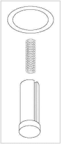 PELTON &amp; CRANE V10+, V8+ DUMP PLUNGER KIT (Autoclave Sterilizer)