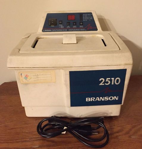 Branson ultrasonic cleaner 2510r-dth for sale