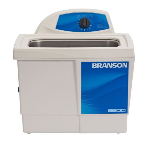 Bransonic M3800 Ultrasonic Cleaner 1.5 Gal Mechanical Timer 11.5&#034;L x 6&#034;W x 6&#034;D