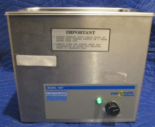 Vwr aquasonic 150t stainless steel ultrasonic cleaner for sale