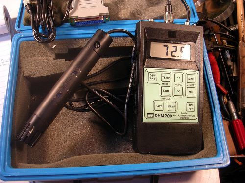PACER INSTRUMENTS DHM-200 HYGRO THERM DATA LOGGER