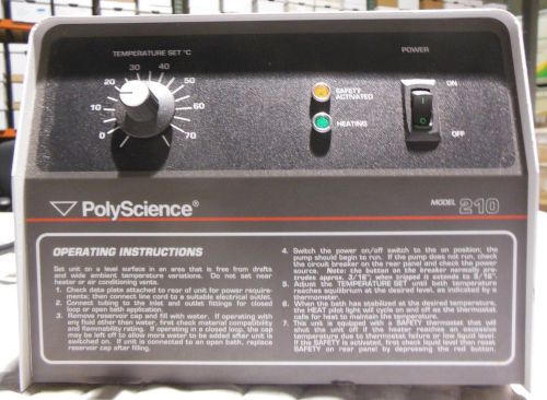Polyscience 040300 Model 210 Heated Recirculator, 120V