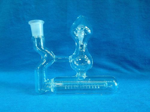 14MM CLEAR INLINE PERCOLATOR 14MM MALE 14MM FEMALE USA GLASS FREE SHIPPING (#28)