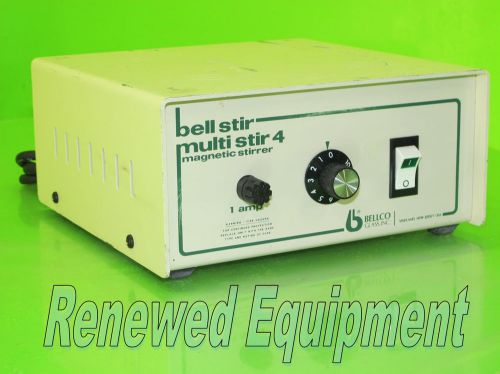 Bellco Bell Stir Multi Stir4 4-Position 7760-06005 Magnetic Stirrer #2