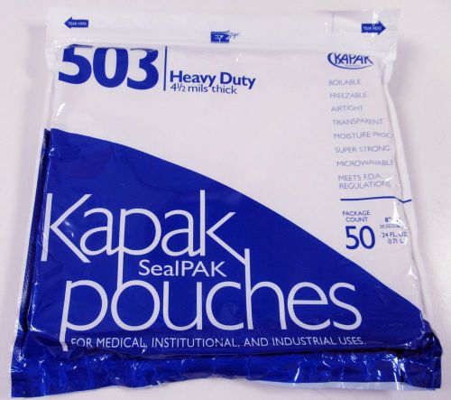 Kapak sealpak 503 heavy duty 4.5 mils sealpak pouches for sale