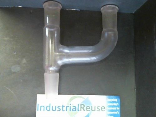 Pyrex 24/40 3 Way Distilling Connecting Adapter Scientific Lab Glass 3 Joint