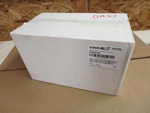 (New Case of 500) VWR PS Semi-Micro Cuvettes Part # 97000-586