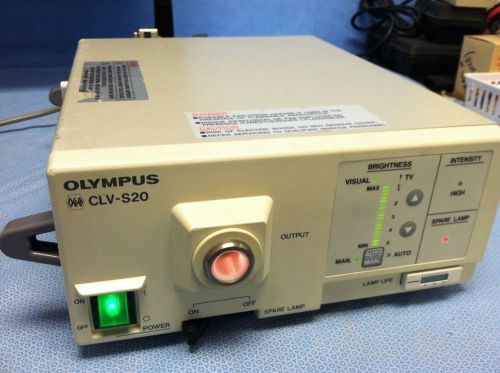 Olympus CLV-S20 OES Xenon Endoscopy Video Processor Light source console