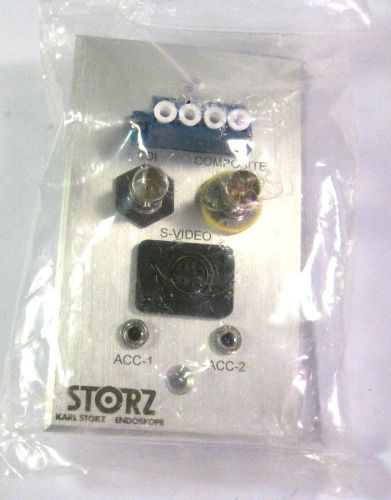 Storz Endoskope RGBO panel w/ SDI, composite, s-video, ACC-1 + ACC-2 ports