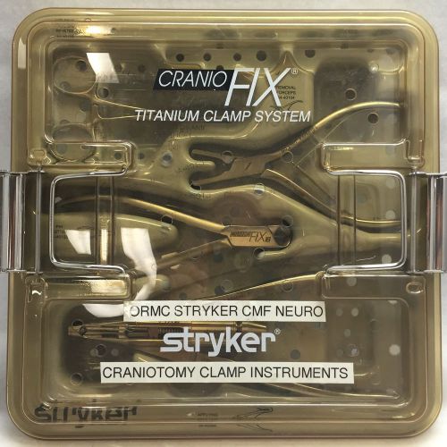 Stryker CranioFix Titanium Clamp System