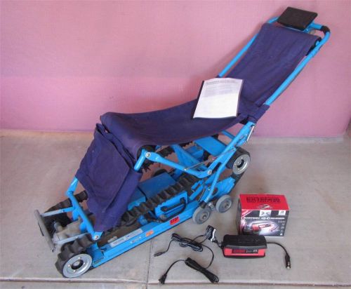Garaventa stair-porter evacuation chair lift evacu-trac w/ new charger &amp; battery for sale