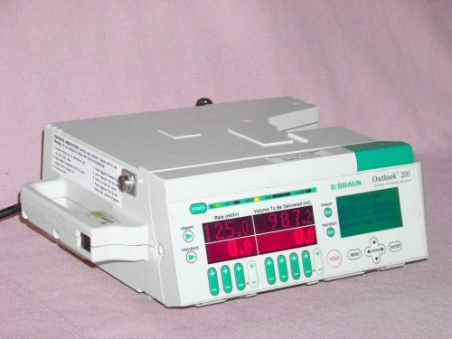 B/braun outlook 200 iv infusion pump tested and guaranteed for sale