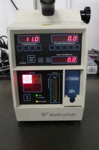 PFIZER VALLEYLAB IV7200 INFUSION DEVICE IV7200C T2 D2