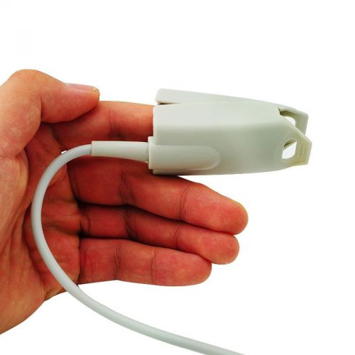 Finger clip spo2 sensor probe round 10 pin compatible datascope s/5 as/3 cs/3,ca for sale