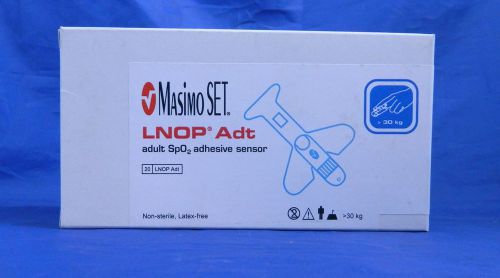 Masimo Set OEM LNOP Adt Adult SPO2 Adhesive Sensor 1001 - 20 Pack