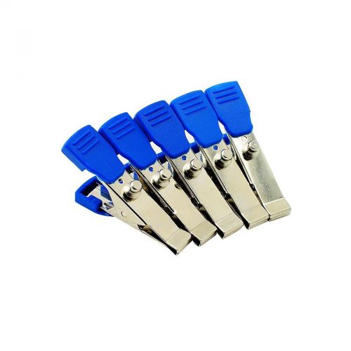 Veterinary EKG/ECG Alligator Electrode Clip , Universal Connection Snap -5pcs