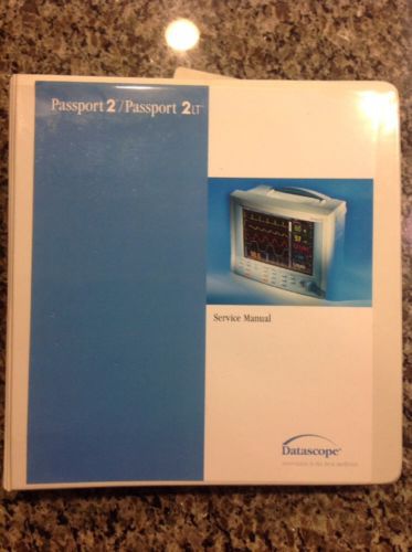 Datascope Passport 2/2lt Service Manual