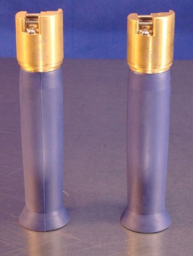 GE VITALVIEW II FIBER OPTIC LARYNGOSCOPE HANDLE BLUE/GOLD REF 4556