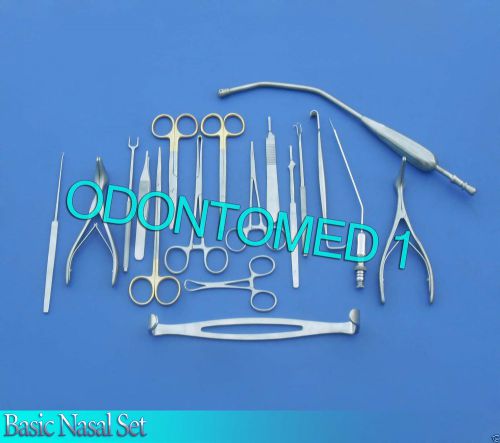 Basic nasal set surgical instruments ent instruments-odm-562 for sale
