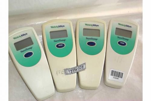 Lot of 5 Welch Allyn Suretemp Thermometers, All working, No Probes! Warranty!!
