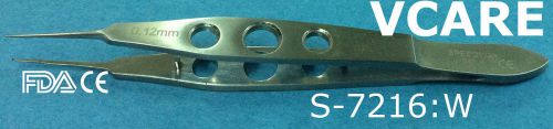 2 xSS Non Sterile Castroviejo Suture Tying &amp; Corneal Forceps 0.12mm Teeth FDA&amp;CE