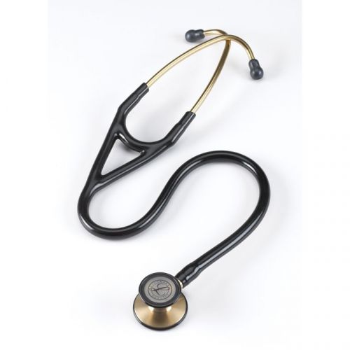 3m littmann cardiology iii stethoscope black/brass for sale