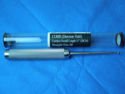 COBB(Dawson-Yuhal) Curette 11&#034; Size 00 Surgical Veterinary Spine Instruments