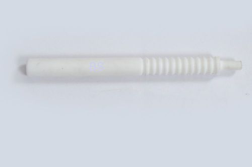 SS Teflon irrigating handpiece with one end male luer fitting and the other