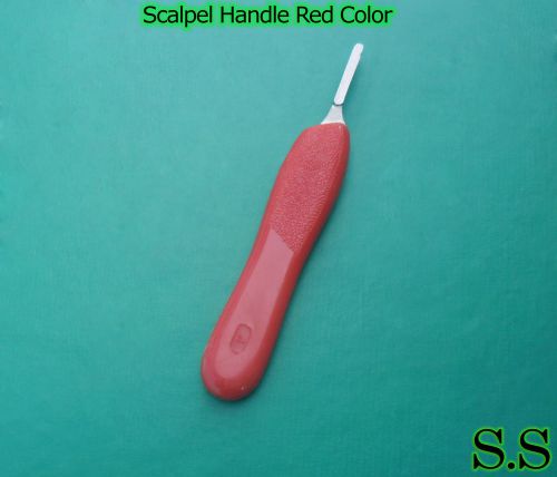 Scalpel Handle #4 with Red Color Surgical Instruments