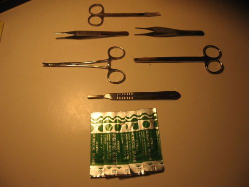 7 pc suture surgical instrument kit (7507) for sale