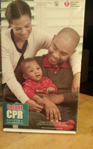 Infant cpr anytime (brown skin) great gift for expecting parents, baby showers! for sale