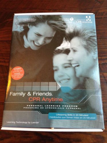 Family &amp; Friends CPR Anytime Training Tool &amp; NO DVD