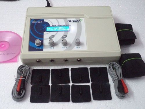 Biotech LCD DISPLAY ELECTRO TERAPY 4 CHANNEL PHYSICAL THERAPY MACHINE