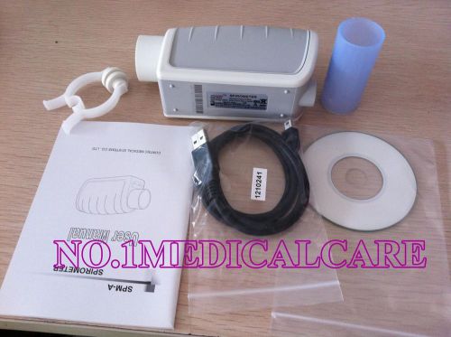 Digital Spirometer Lung Breathing Diagnostic Vitalograph Spirometry--SPM-A,CONTE