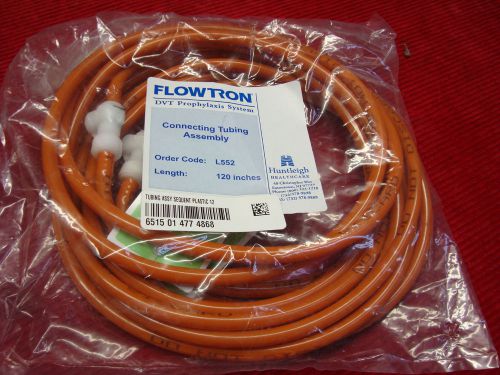 FLOWTRON HUNTLEIGHT TUBE TUBING 120&#034; DVT PROPHYLAXIS CONNECTING ORANGE NEW
