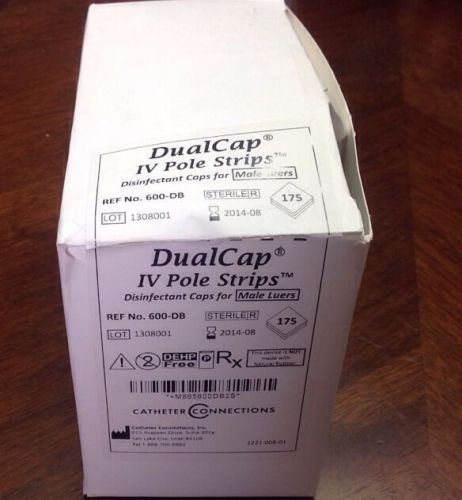 Dualcap iv pole strips ref 600-db box of 175 for sale
