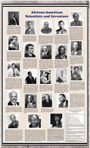 African American Scientists &amp; Inventors Poster - Black History Month poster