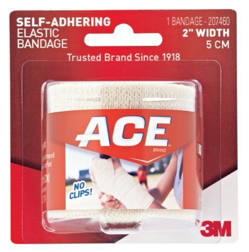 Ace self-adhering bandage - 2&#034; - 1pack - tan (207460) for sale