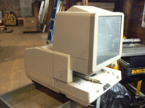 Minolta rp600z microfiche film reader printer, needs cleaning &amp; maintenance for sale