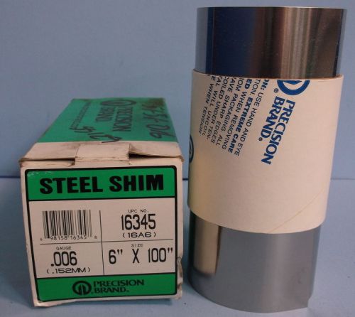 Precision brand steel shim 16a6 nib for sale
